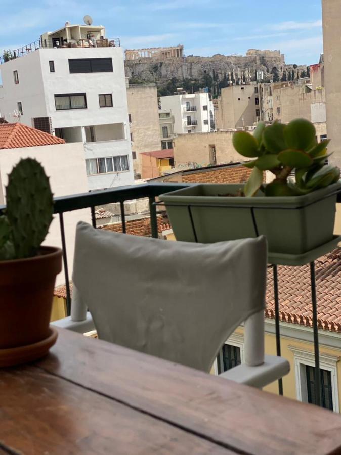 아테네 Mosaics Aprtm In Monastiraki With Acropolis View 아파트 외부 사진